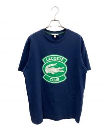 LACOSTE（ラコステ）の古着「半袖カットソー」｜ネイビー