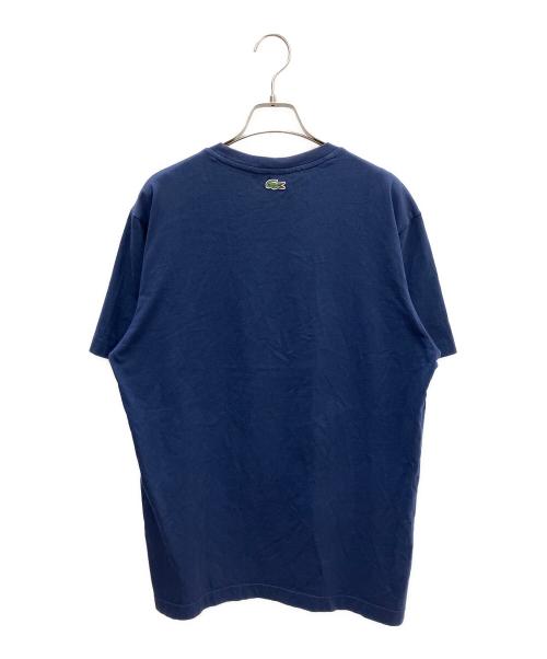 LACOSTE（ラコステ）LACOSTE (ラコステ) 半袖カットソー ネイビー サイズ:Lの古着・服飾アイテム
