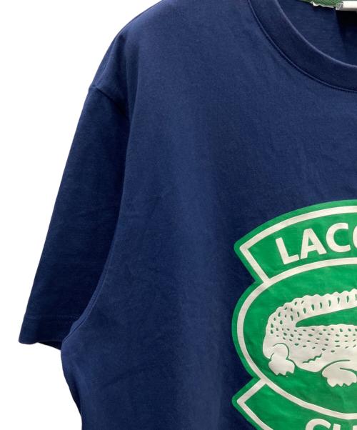LACOSTE（ラコステ）LACOSTE (ラコステ) 半袖カットソー ネイビー サイズ:Lの古着・服飾アイテム