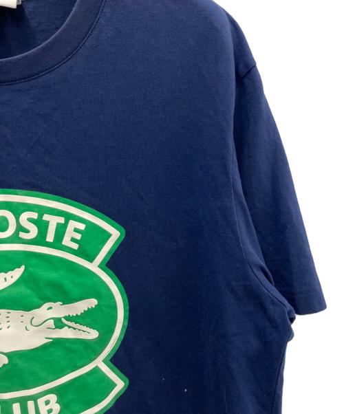 LACOSTE（ラコステ）LACOSTE (ラコステ) 半袖カットソー ネイビー サイズ:Lの古着・服飾アイテム