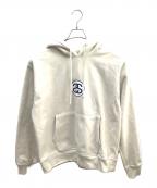 stussyステューシー）の古着「フードパーカー」｜アイボリー