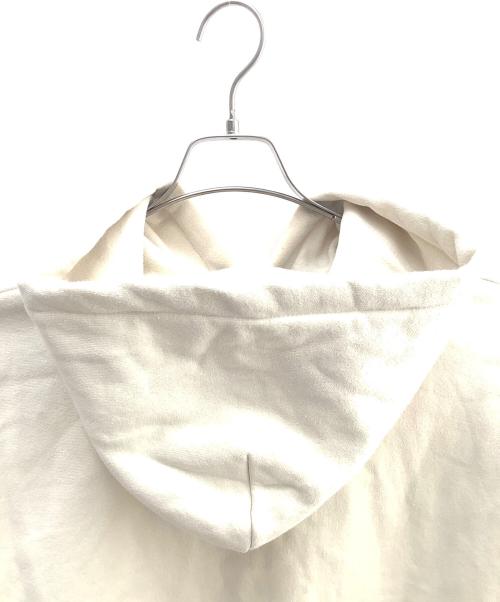 stussy（ステューシー）stussy (ステューシー) フードパーカー アイボリー サイズ:Lの古着・服飾アイテム