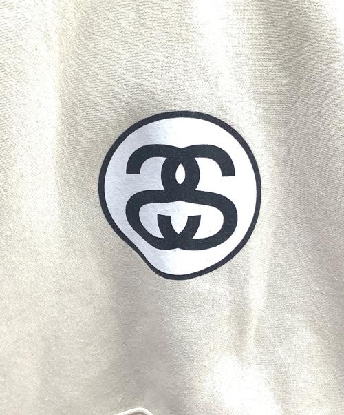 stussy（ステューシー）stussy (ステューシー) フードパーカー アイボリー サイズ:Lの古着・服飾アイテム