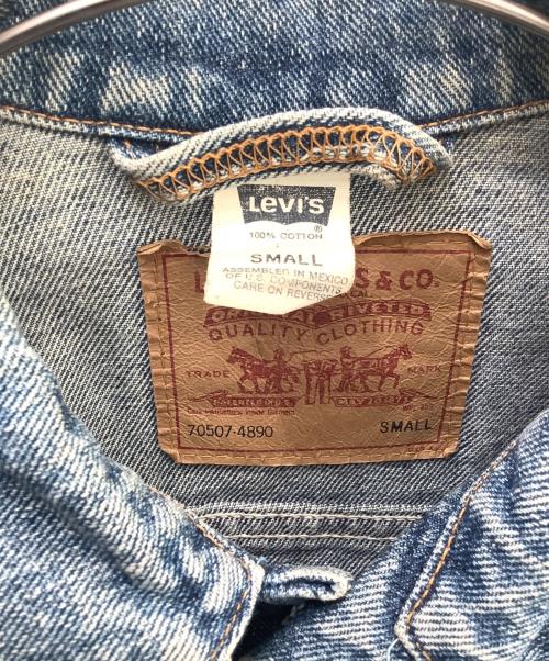 LEVI'S（リーバイス）LEVI'S (リーバイス) 90'sデニムジャケット インディゴ サイズ:Ｓの古着・服飾アイテム