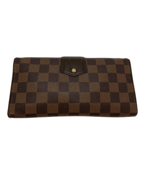 LOUIS VUITTON（ルイ ヴィトン）LOUIS VUITTON (ルイ ヴィトン) 長財布//ダミエポルトフォイユ・システィナ ブラウンの古着・服飾アイテム