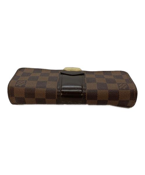 LOUIS VUITTON（ルイ ヴィトン）LOUIS VUITTON (ルイ ヴィトン) 長財布//ダミエポルトフォイユ・システィナ ブラウンの古着・服飾アイテム
