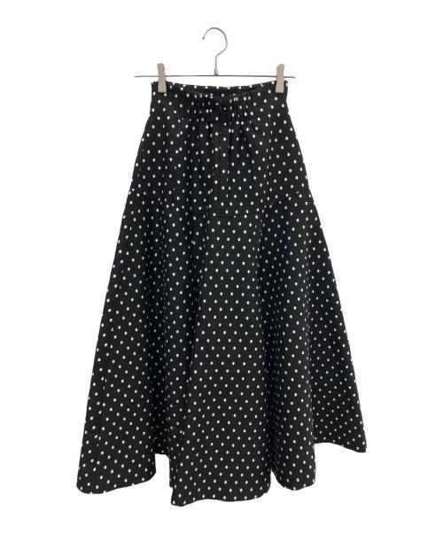 ELENDEEK（エレンディーク）ELENDEEK (エレンディーク) ロングスカート ブラック サイズ:SIZE 01の古着・服飾アイテム