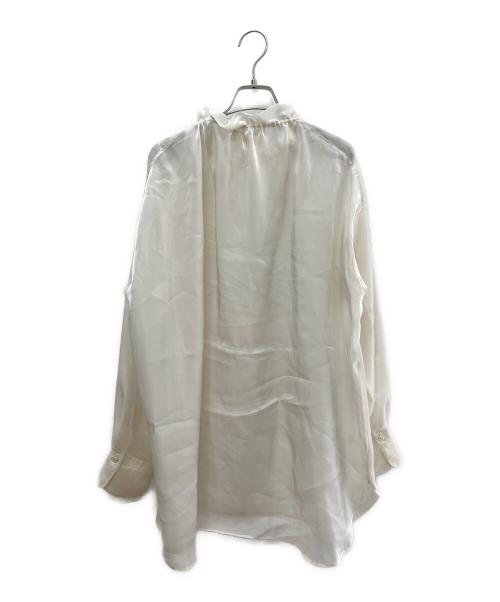 AEWEN MATOPH（イウエン マトフ）AEWEN MATOPH (イウエン マトフ) オーガンジー ドローストリングブラウス ホワイト サイズ:FREEの古着・服飾アイテム