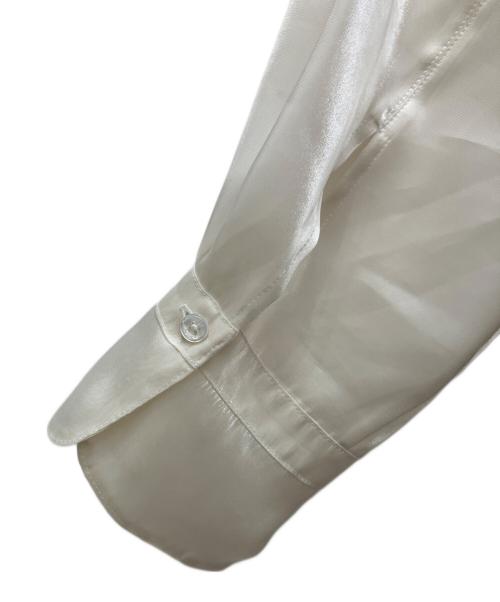 AEWEN MATOPH（イウエン マトフ）AEWEN MATOPH (イウエン マトフ) オーガンジー ドローストリングブラウス ホワイト サイズ:FREEの古着・服飾アイテム