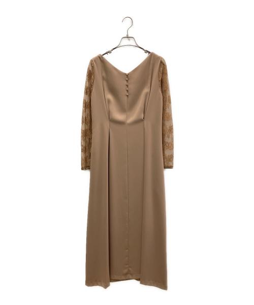 Ameri（アメリ）Ameri (アメリ) レースレイヤードワンピース ベージュ サイズ:FREEの古着・服飾アイテム