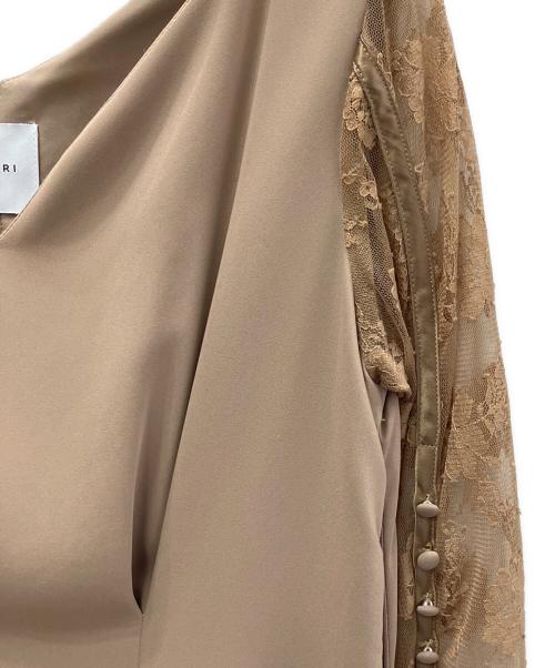 Ameri（アメリ）Ameri (アメリ) レースレイヤードワンピース ベージュ サイズ:FREEの古着・服飾アイテム