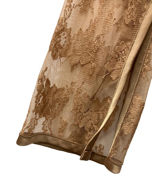 Ameri（アメリ）Ameri (アメリ) レースレイヤードワンピース ベージュ サイズ:FREEの古着・服飾アイテム