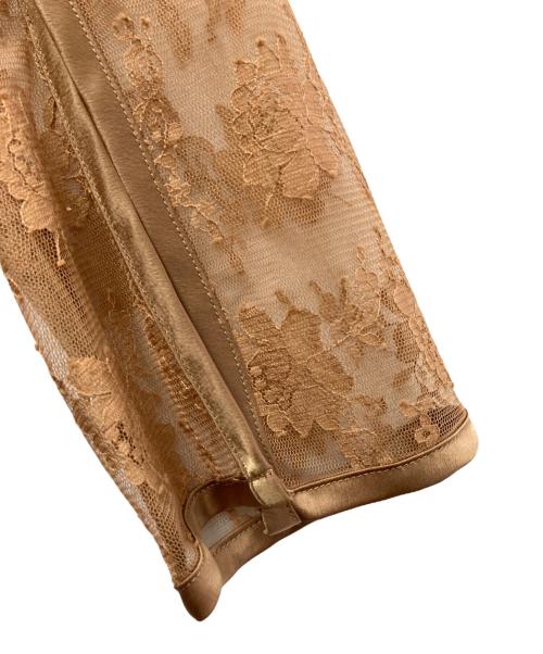 Ameri（アメリ）Ameri (アメリ) レースレイヤードワンピース ベージュ サイズ:FREEの古着・服飾アイテム