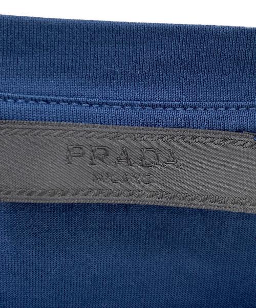 PRADA（プラダ）PRADA (プラダ) 半袖カットソー ネイビー サイズ:Lの古着・服飾アイテム