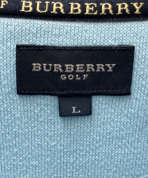 BURBERRY GOLF（バーバリーゴルフ）BURBERRY GOLF (バーバリーゴルフ) ゴルフウェア(トップス) ブルー サイズ:Lの古着・服飾アイテム