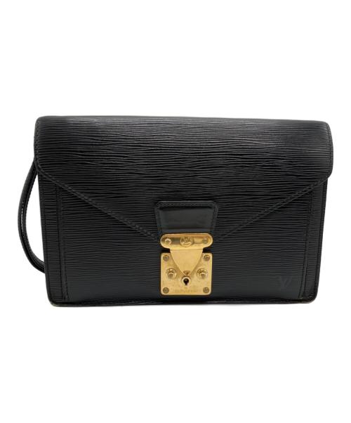 LOUIS VUITTON（ルイ ヴィトン）LOUIS VUITTON (ルイ ヴィトン) エピ　クラッチバッグ ブラックの古着・服飾アイテム