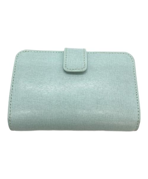 FURLA（フルラ）FURLA (フルラ) 2つ折り財布 ブルーの古着・服飾アイテム