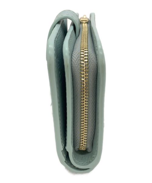 FURLA（フルラ）FURLA (フルラ) 2つ折り財布 ブルーの古着・服飾アイテム