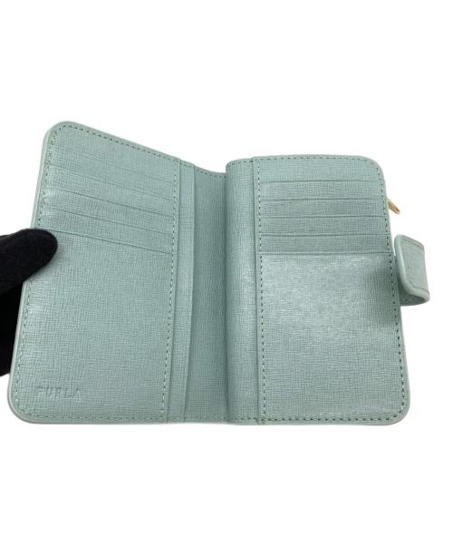 FURLA（フルラ）FURLA (フルラ) 2つ折り財布 ブルーの古着・服飾アイテム