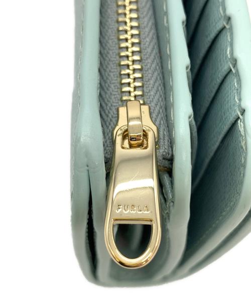 FURLA（フルラ）FURLA (フルラ) 2つ折り財布 ブルーの古着・服飾アイテム