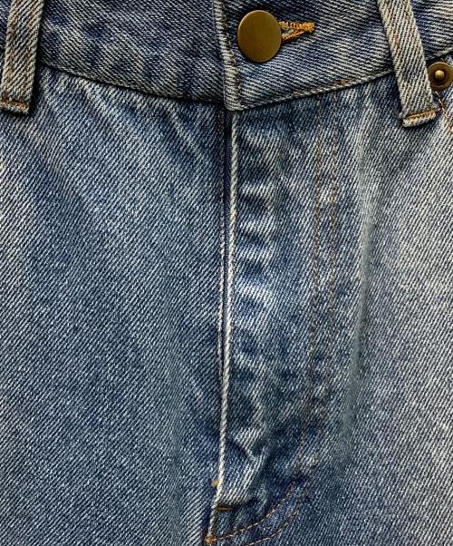 FMiBL（ファミル）FMiBL (ファミル) FMiBL(ファミル)スリットデニム 24SS ブルー サイズ:Ｍの古着・服飾アイテム