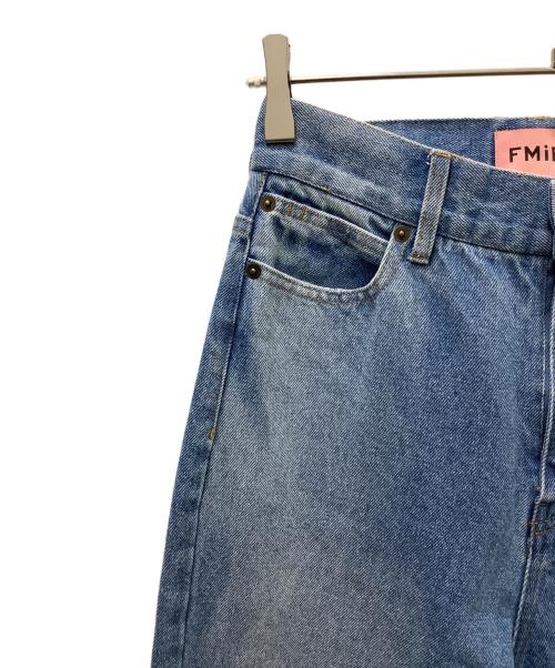 FMiBL（ファミル）FMiBL (ファミル) FMiBL(ファミル)スリットデニム 24SS ブルー サイズ:Ｍの古着・服飾アイテム