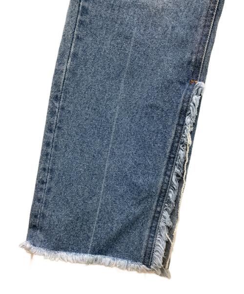 FMiBL（ファミル）FMiBL (ファミル) FMiBL(ファミル)スリットデニム 24SS ブルー サイズ:Ｍの古着・服飾アイテム