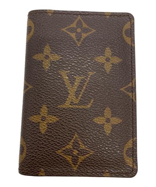 LOUIS VUITTON（ルイ ヴィトン）LOUIS VUITTON (ルイ ヴィトン) 名刺入れ ブラウンの古着・服飾アイテム