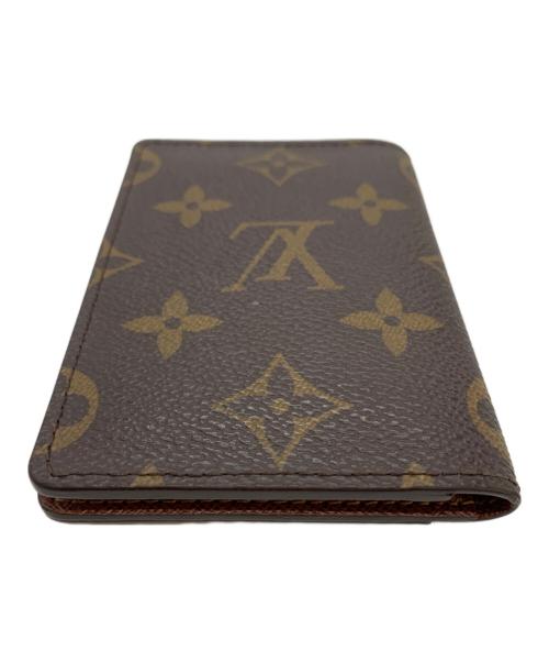 LOUIS VUITTON（ルイ ヴィトン）LOUIS VUITTON (ルイ ヴィトン) 名刺入れ ブラウンの古着・服飾アイテム