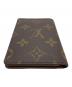 中古・古着 LOUIS VUITTON (ルイ ヴィトン) 名刺入れ ブラウン：12000円