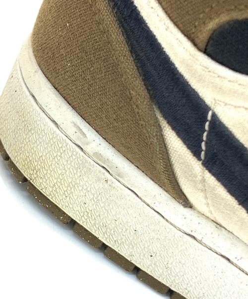 NIKE（ナイキ）NIKE (ナイキ) AIR JORDAN1 ブラウン サイズ:28.5の古着・服飾アイテム