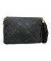 CHANEL (シャネル) フリンジチェーンショルダーバッグ ブラック：60000円