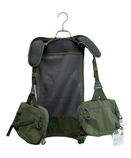 Abu Garcia（アブガルシア）Abu Garcia (アブガルシア) マウンテンストリーム FWフィッシングベスト オリーブ オリーブ サイズ:FREE 未使用品の古着・服飾アイテム