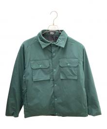 Abu Garcia（アブガルシア）の古着「パデッドシャツアウター」｜グリーン