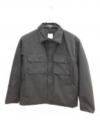 Abu Garciaアブガルシア）の古着「パデッドシャツアウター」｜ブラック