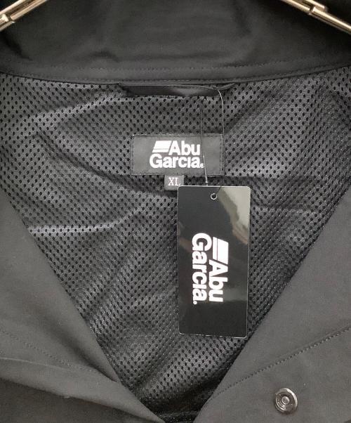 Abu Garcia（アブガルシア）Abu Garcia (アブガルシア) ウォーターレジスタント フィッシングアノラック ブラック サイズ:XL 未使用品の古着・服飾アイテム