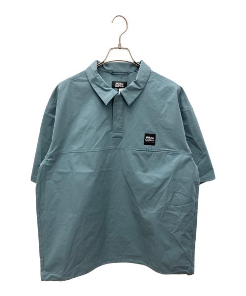 Abu Garcia（アブガルシア）Abu Garcia (アブガルシア) ウォーターレジスタント フィッシングポロ ブルーグレー サイズ:L 未使用品の古着・服飾アイテム