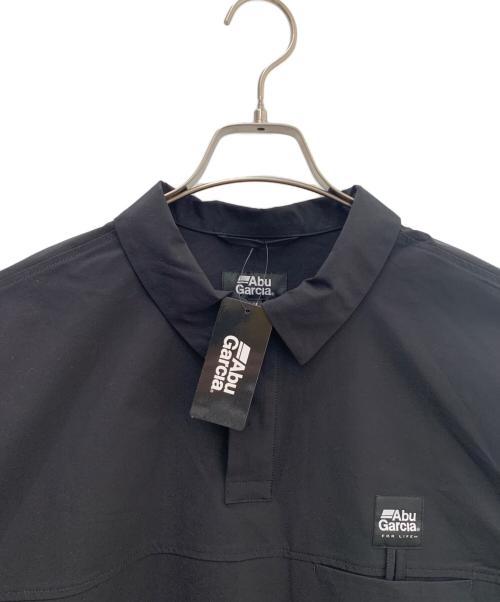 Abu Garcia（アブガルシア）Abu Garcia (アブガルシア) ウォーターレジスタント フィッシングポロ ブラック サイズ:Ｍ 未使用品の古着・服飾アイテム