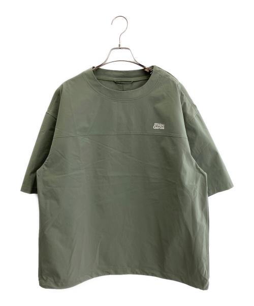 Abu Garcia（アブガルシア）Abu Garcia (アブガルシア) ウォーターレジスタント フィッシングTシャツ オリーブ サイズ:XL 未使用品の古着・服飾アイテム