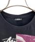 stussy (ステューシー) ワールドツアープリントカットソー ブラック サイズ:Ｍ：6000円