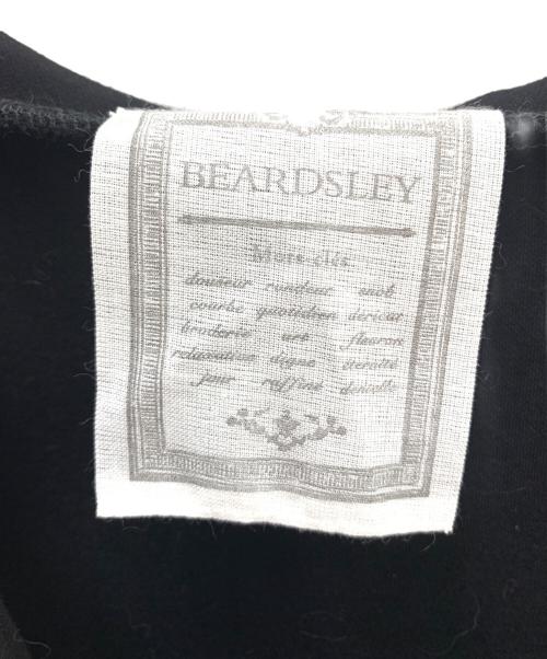 BEARDSLEY（ビアズリー）BEARDSLEY (ビアズリー) ブルゾン ホワイト×ブラック サイズ:FREEの古着・服飾アイテム