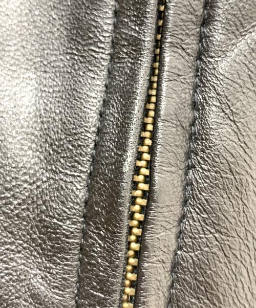 POLO RALPH LAUREN（ポロ・ラルフローレン）POLO RALPH LAUREN (ポロ・ラルフローレン) 90'sレザースイングトップ ブラック サイズ:Ｍの古着・服飾アイテム