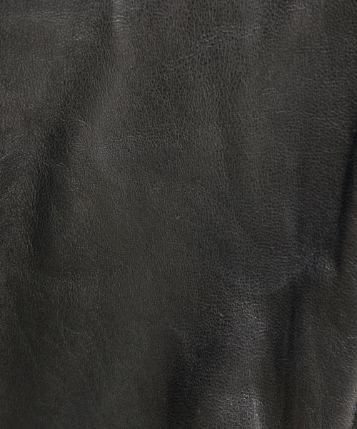 POLO RALPH LAUREN（ポロ・ラルフローレン）POLO RALPH LAUREN (ポロ・ラルフローレン) 90'sレザースイングトップ ブラック サイズ:Ｍの古着・服飾アイテム