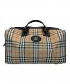 Burberry'sバーバリーズ）の古着「ボストンバッグ」｜ブラウン