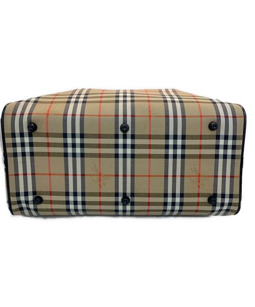 Burberry's（バーバリー）Burberry's (バーバリーズ) ボストンバッグ ブラウンの古着・服飾アイテム