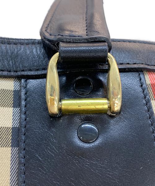 Burberry's（バーバリー）Burberry's (バーバリーズ) ボストンバッグ ブラウンの古着・服飾アイテム