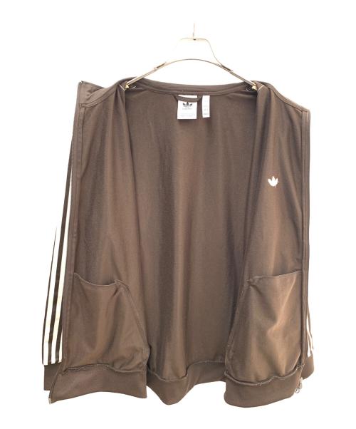 adidas（アディダス）adidas (アディダス) トラックジャケット ブラウン サイズ:Ｍの古着・服飾アイテム