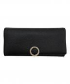 BVLGARIブルガリ）の古着「長財布」｜ブラック