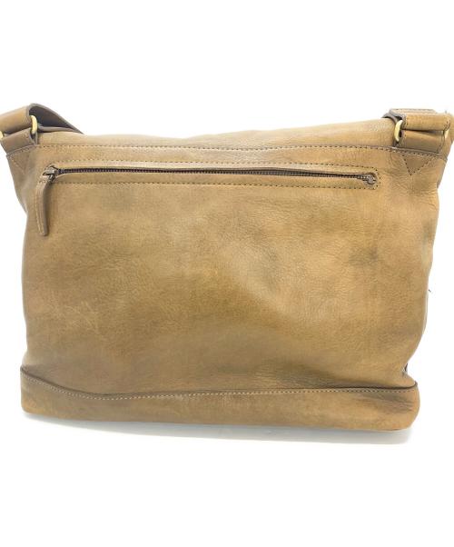 土屋鞄（ツチヤカバン）土屋鞄 (ツチヤカバン) フラップショルダーバッグ ブラウンの古着・服飾アイテム