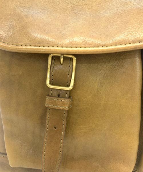 土屋鞄（ツチヤカバン）土屋鞄 (ツチヤカバン) フラップショルダーバッグ ブラウンの古着・服飾アイテム